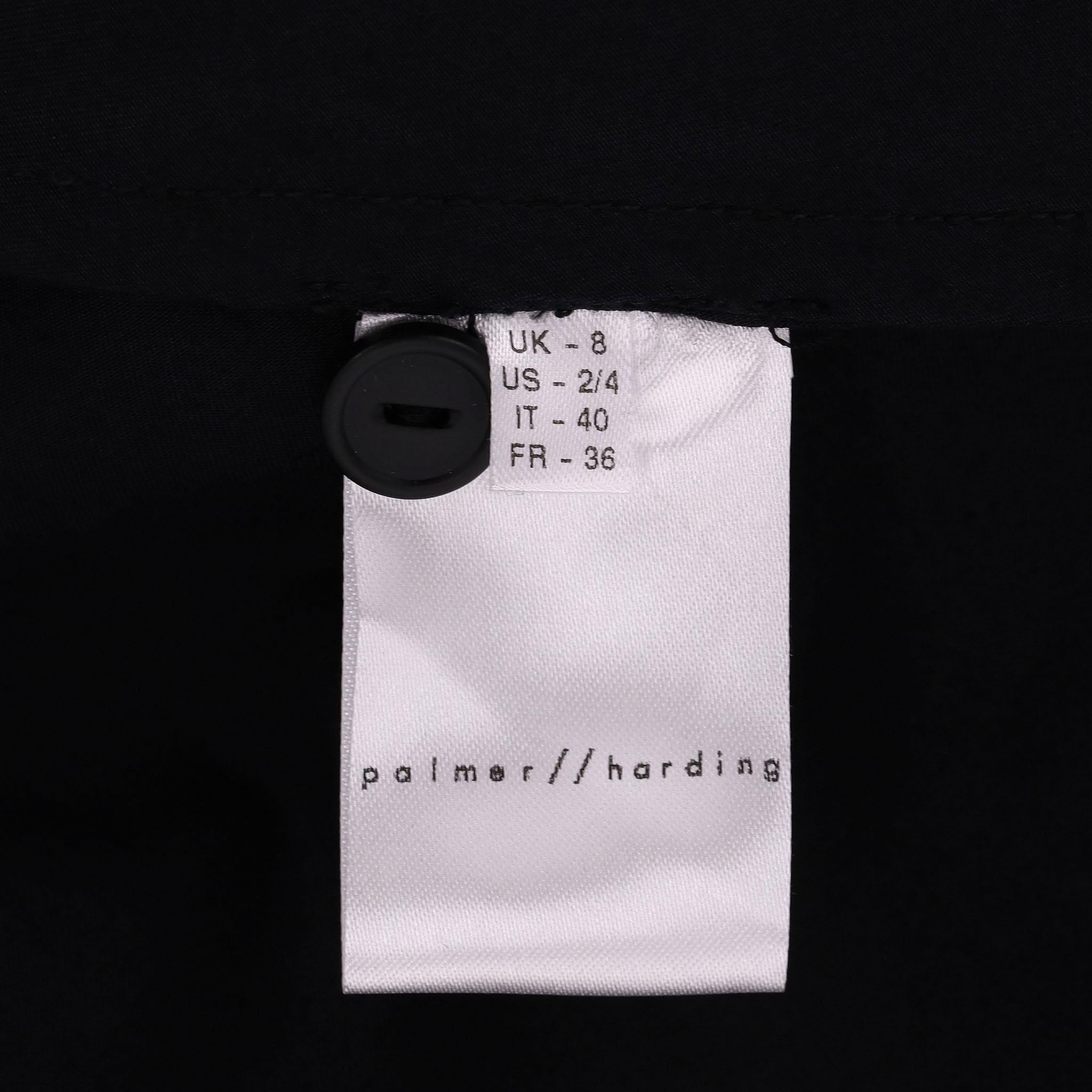 Palmer//Harding Lace-Up Detail Belted Cotton Shirt Dress en venta 3