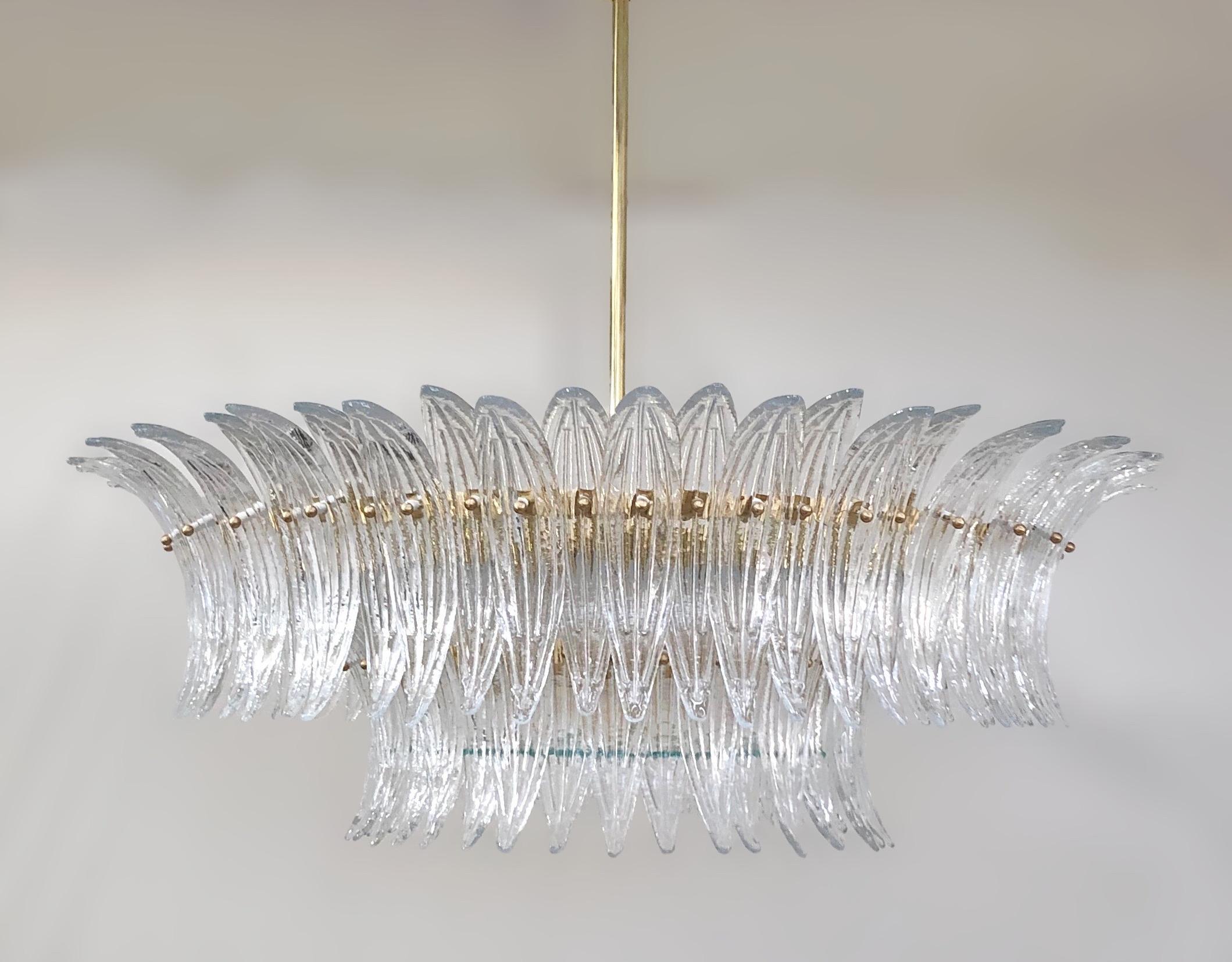 Araña Palmette de Fabio Ltd Moderno de mediados de siglo en venta