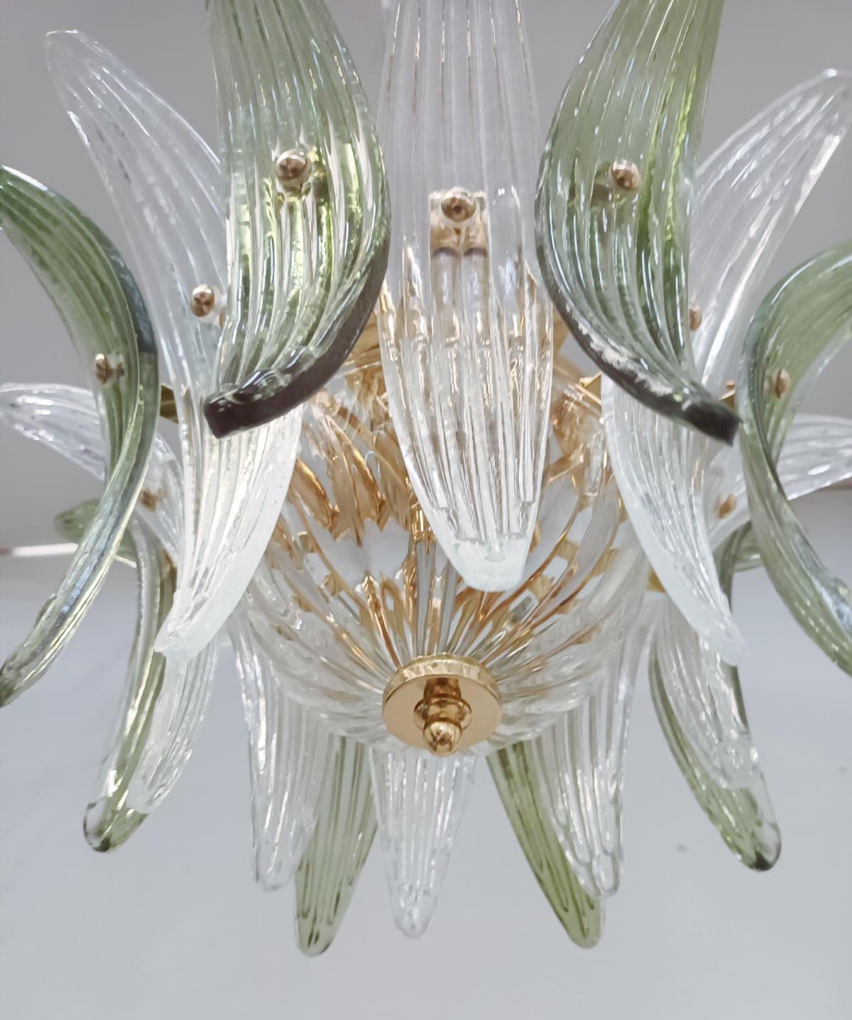 Palmette Chandelier by Fabio Ltd In New Condition For Sale In Los Angeles, CA