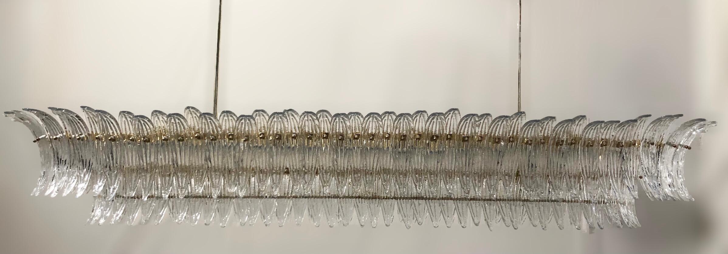 XXI secolo e contemporaneo Lampadario Palmette di Fabio Ltd in vendita