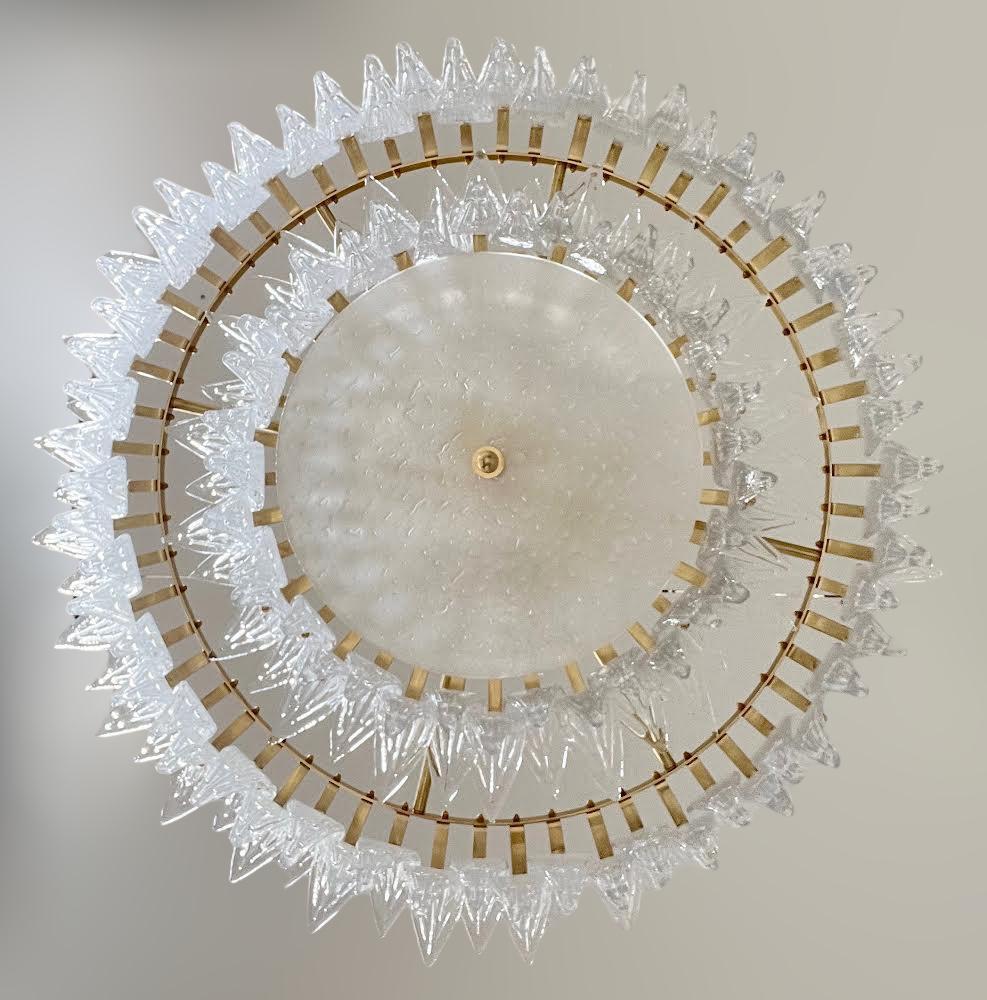 XXI secolo e contemporaneo Lampadario Palmette di Fabio Ltd in vendita