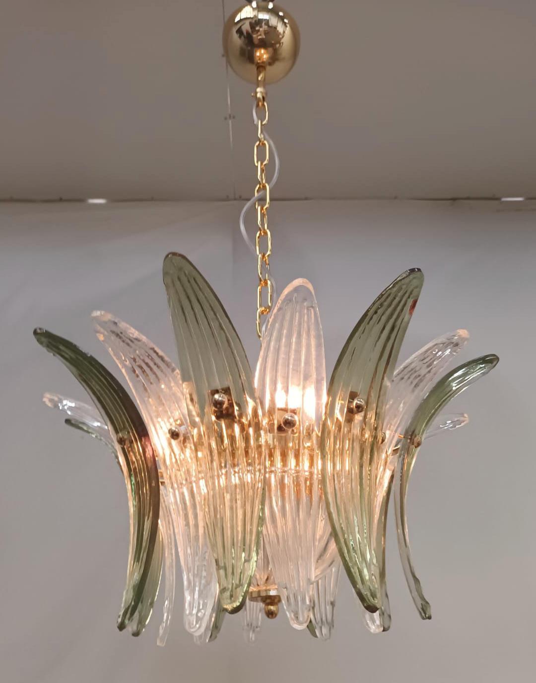 Palmette Chandelier by Fabio Ltd For Sale 1