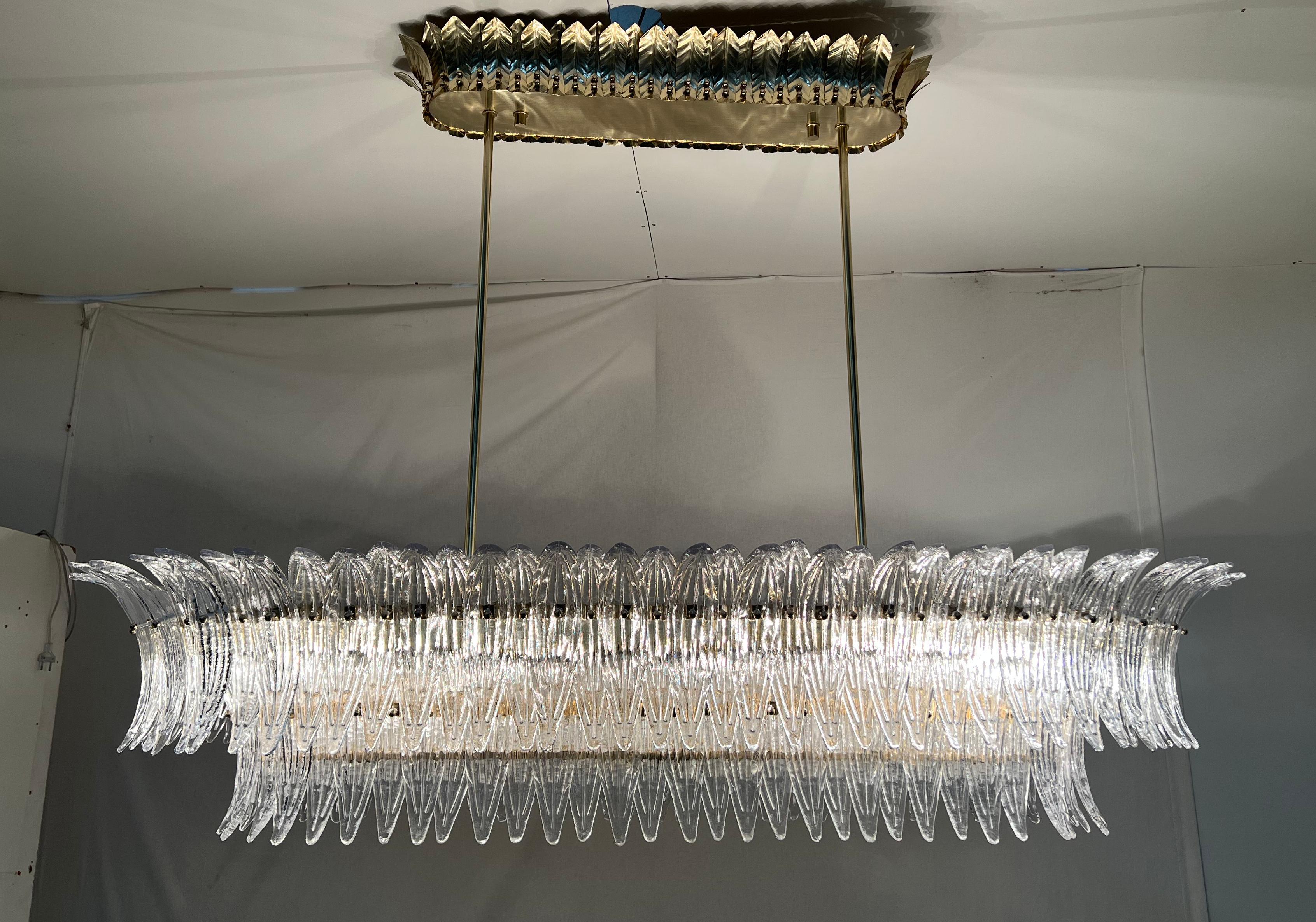 Palmette Chandelier by Fabio Ltd For Sale 1