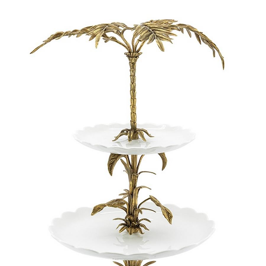 Italian Palms Center Table Serving Piece For Sale