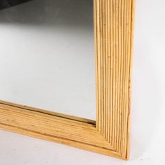 "Palms" rattan mirror