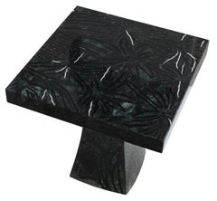 Palms Table in Green Marble Handcrafted in India by Stephanie Odegard