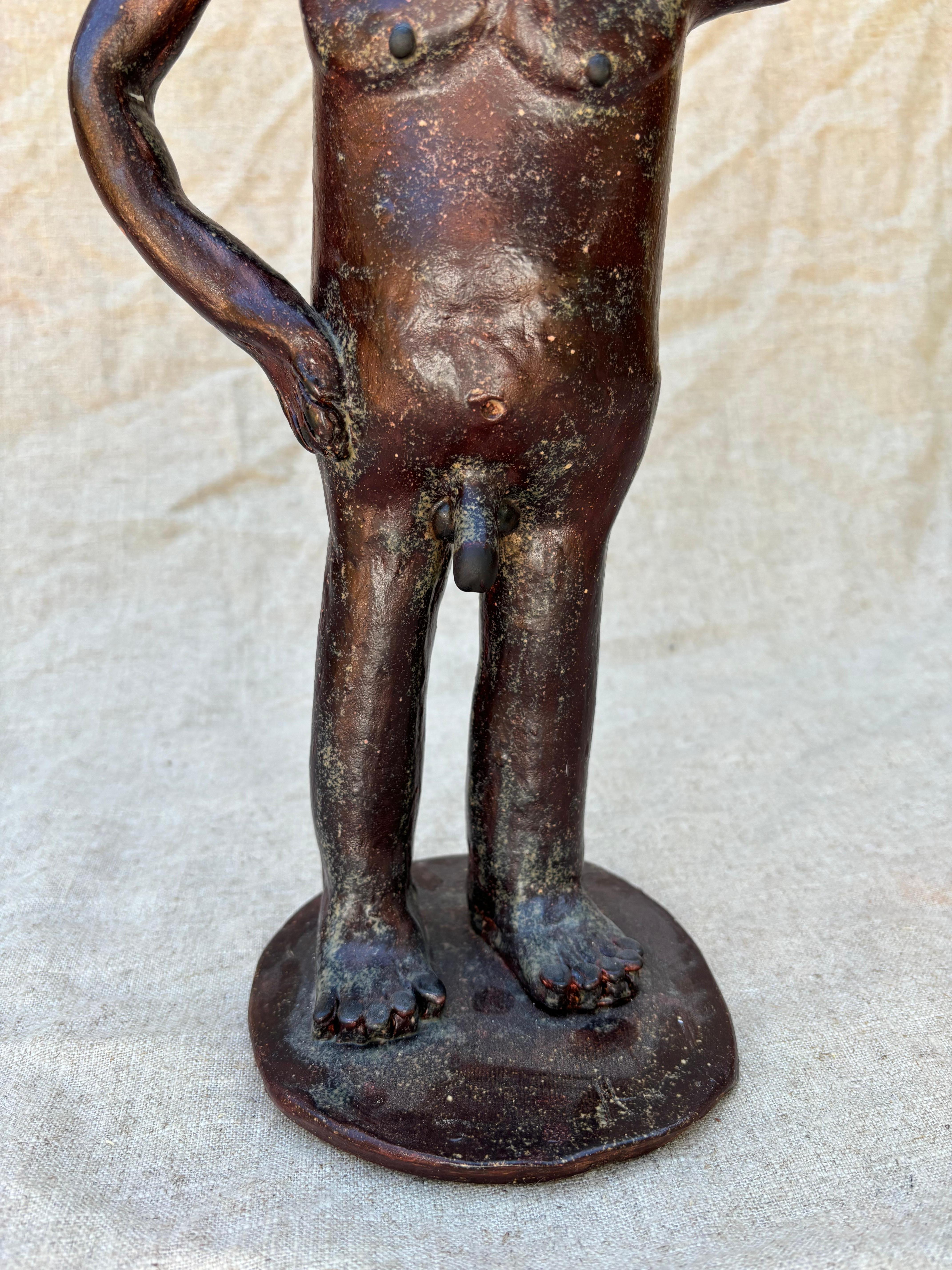 Céramique Figurine de brûleur en céramique Palo santo/encens en vente