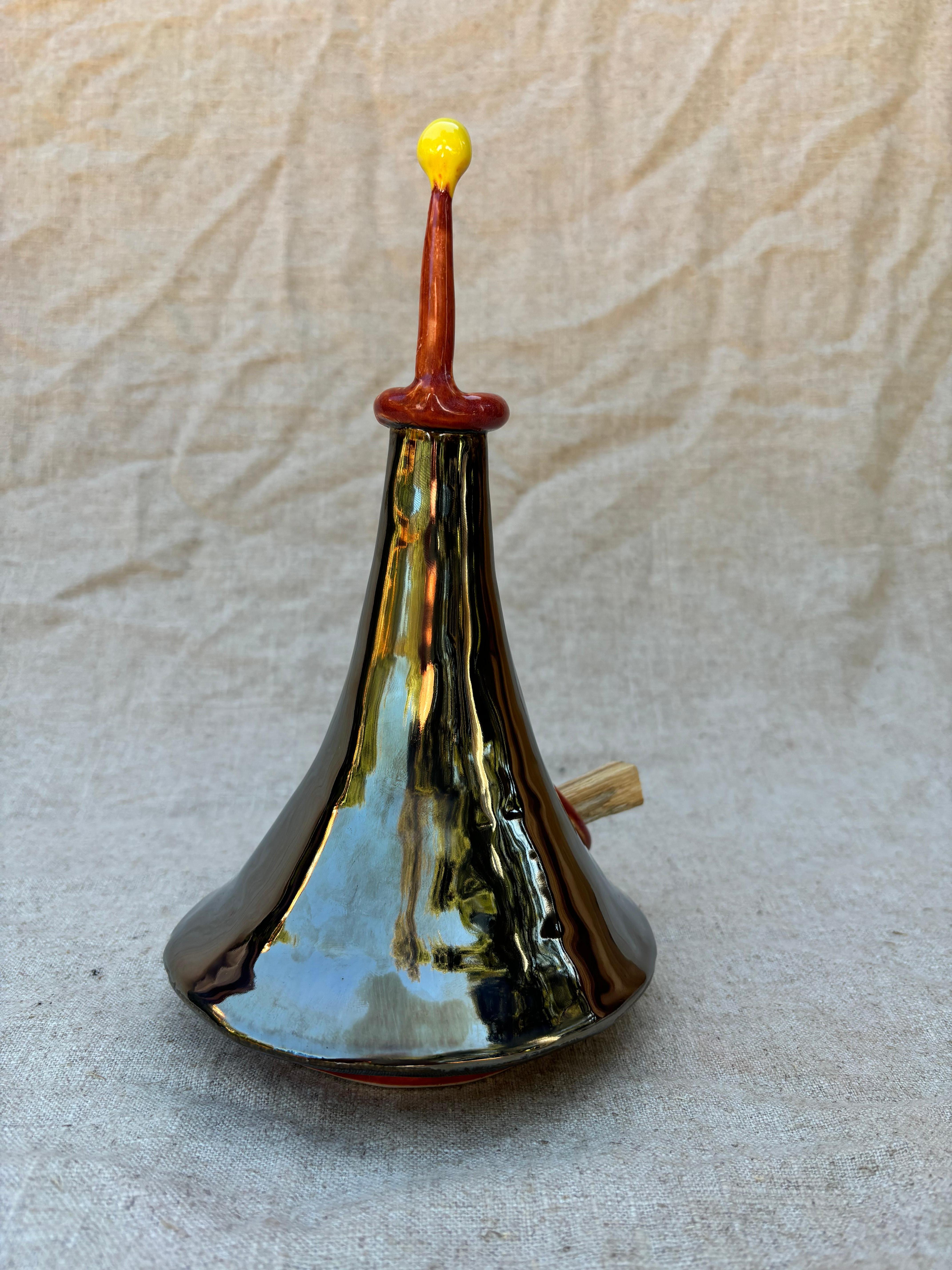 Palo Santo/Weihrauch-Keramikbrenner (Handgefertigt) im Angebot