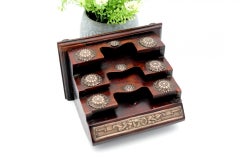 Palo santo wood envelope holder