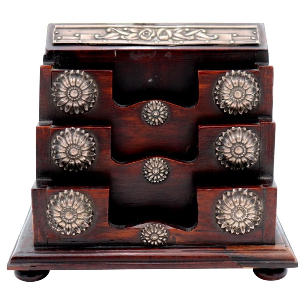 Palo santo wood envelope holder For Sale