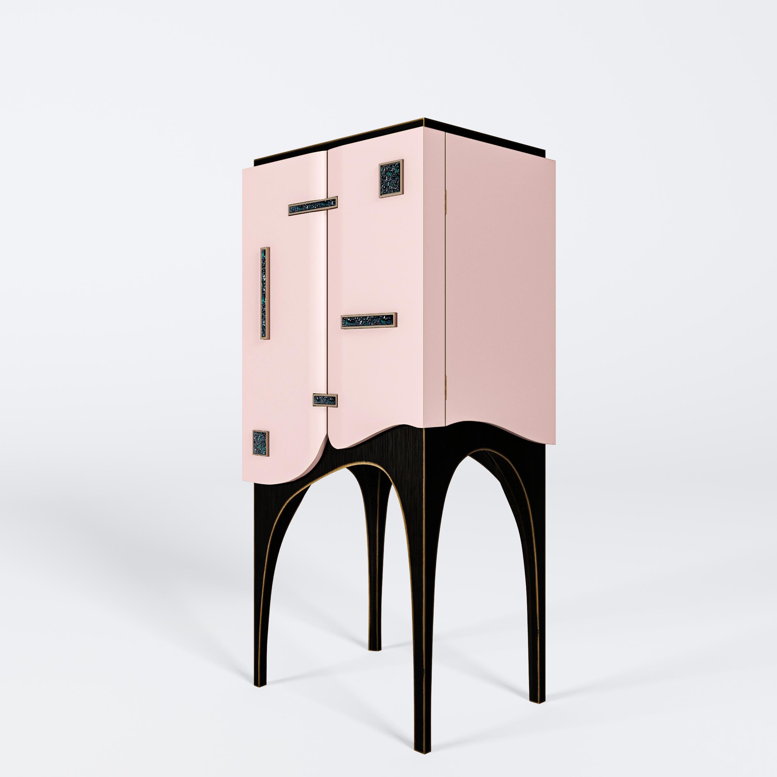 Pal_Up Bar Cabinet, Pop Art Nouveau, By Mehmet Orel In New Condition For Sale In IZMIR, TR