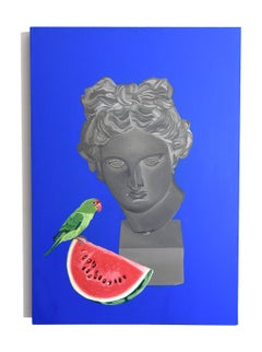 Wassermelone Apollo. Aus der Reihe Tropicalia. Gemälde