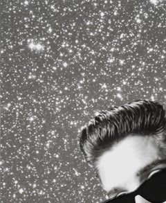 Elvis Presley, Stars. Portrait. Digital Collage Color Photograph