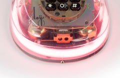 Neon Diva, The Castelloland series, Digital Collage Color Photograph