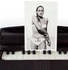 Piano Ursula. Digital Collage. Limited Edition Color Photograph