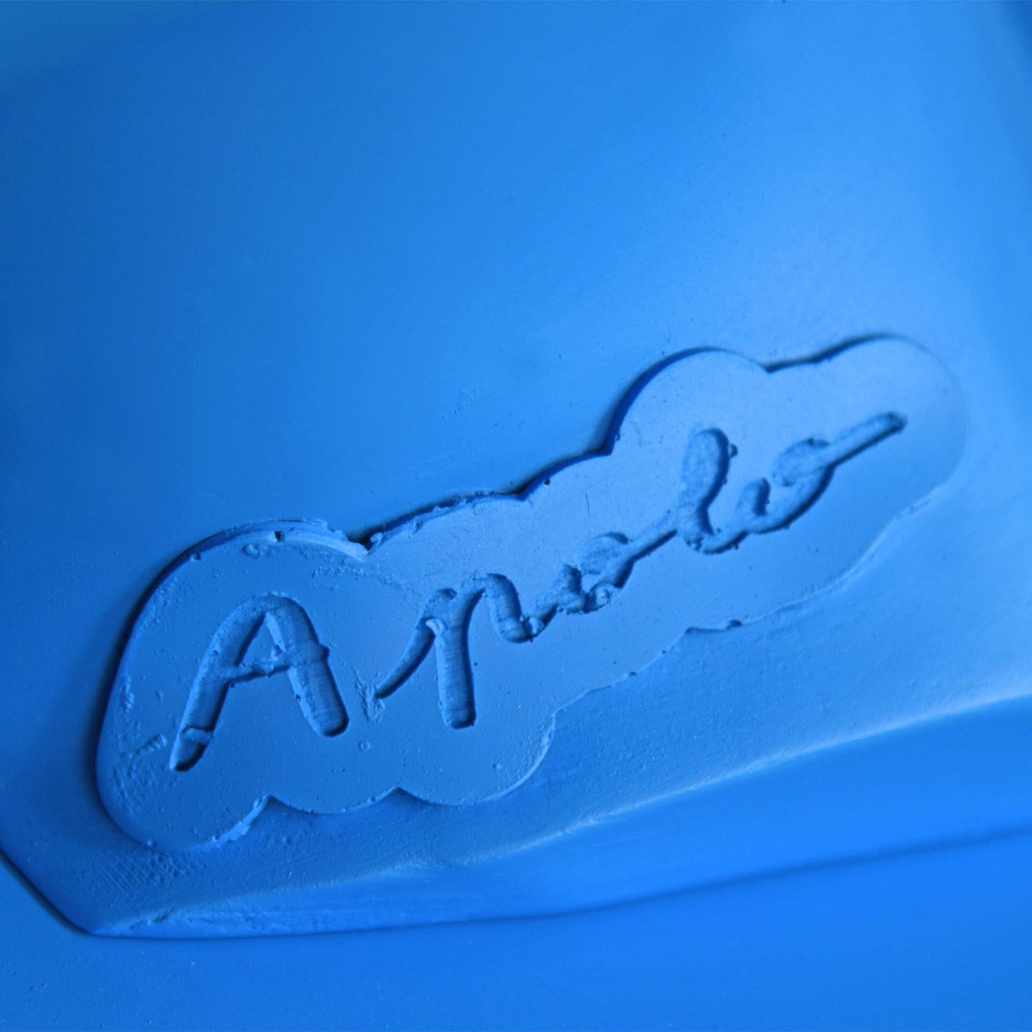 Apolo Blue. Head Sculpture. From the series Apolo For Sale 9