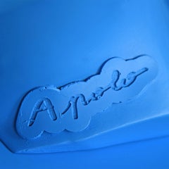Apolo Blue. Head Sculpture. From the series Apolo