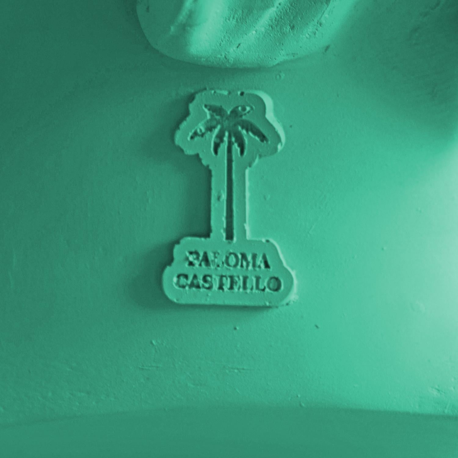 Apolo Green. Head Sculpture. From the series Apolo For Sale 8