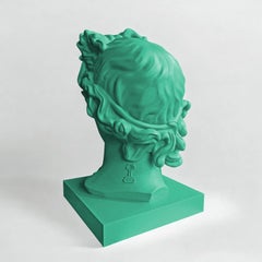 Greene & Greene. Sculpture de tête. De la série Apolo