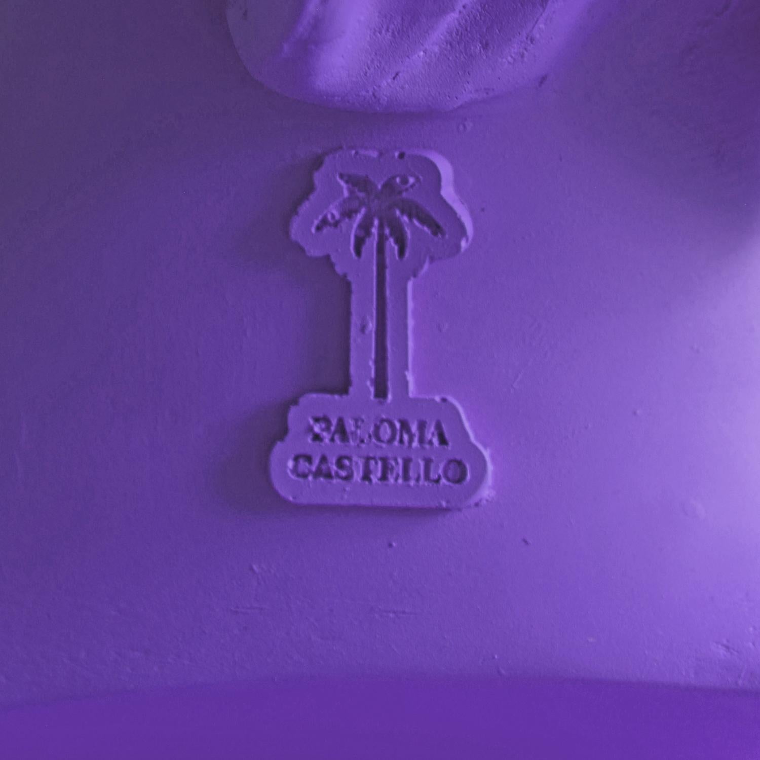 Apolo Purple. Scultura della testa. Dalla serie Apolo in vendita 8