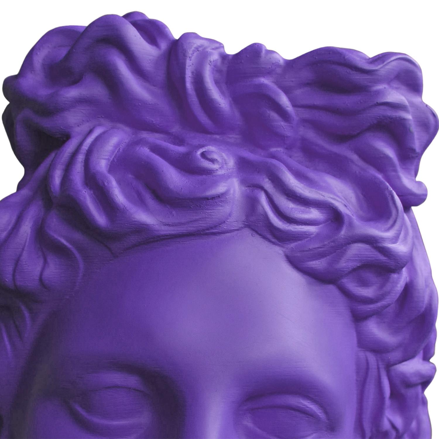 Apolo Purple. Scultura della testa. Dalla serie Apolo in vendita 6