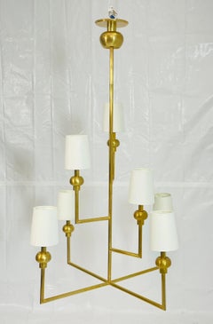 Paloma Contreras "Comtesse" Brass Chandelier for Visual Comfort Signature