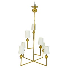 Paloma Contreras "Comtesse" Brass Chandelier for Visual Comfort Signature