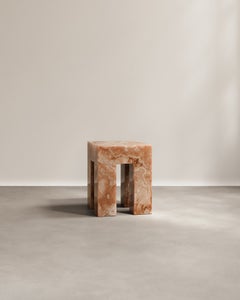 Paloma Editions Altar Gueridon Miel naturel Onyx
