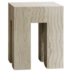 Paloma Editions Altar Gueridon Roman Travertine
