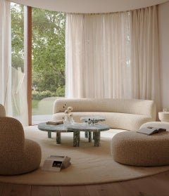 Paloma Editions Kiss Couchtisch Bianco Alabastrino Travertin