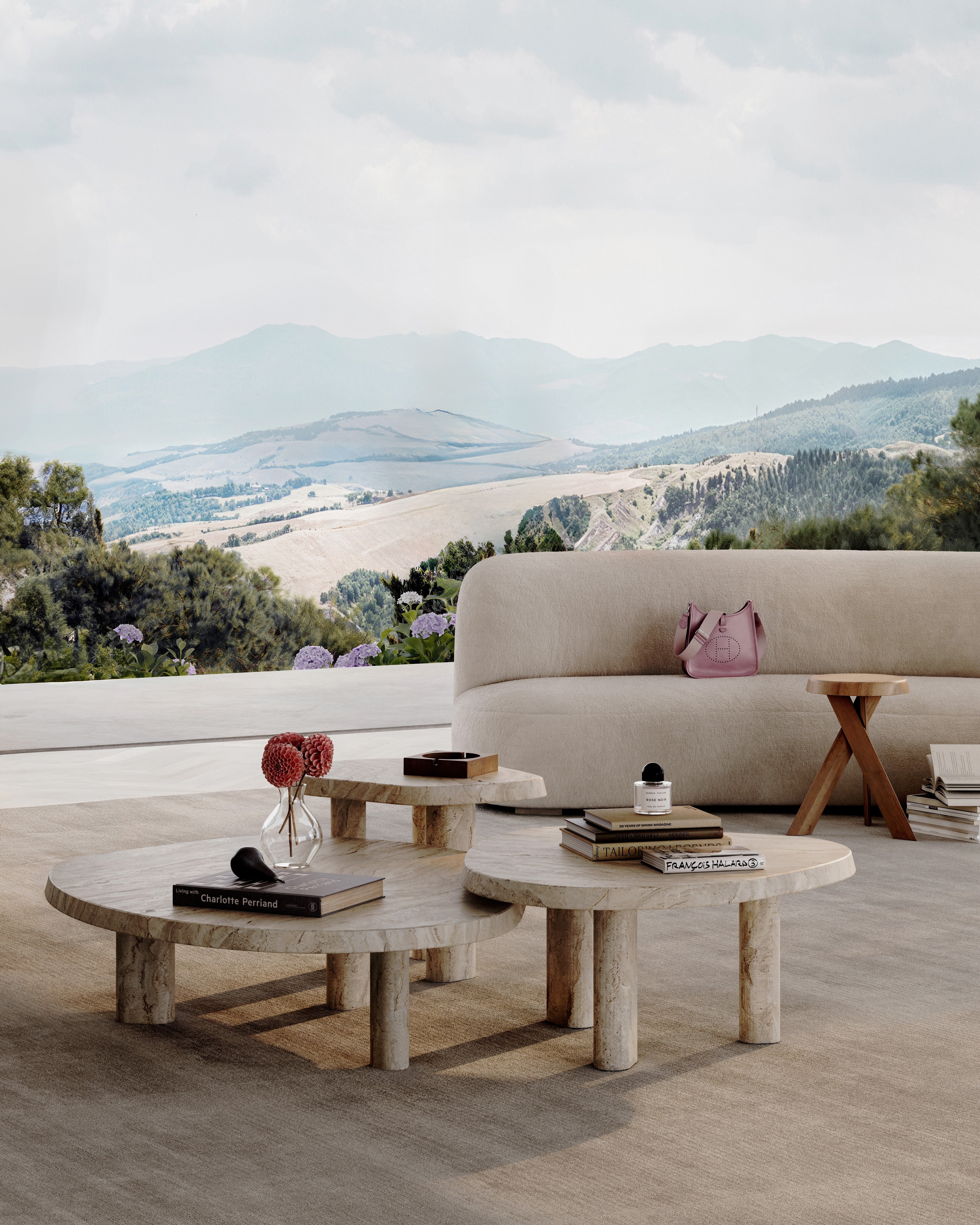 Paloma Editions Constantin Coffee Table Verde Breccia Marble In New Condition For Sale In BONDI JUNCTION, AU