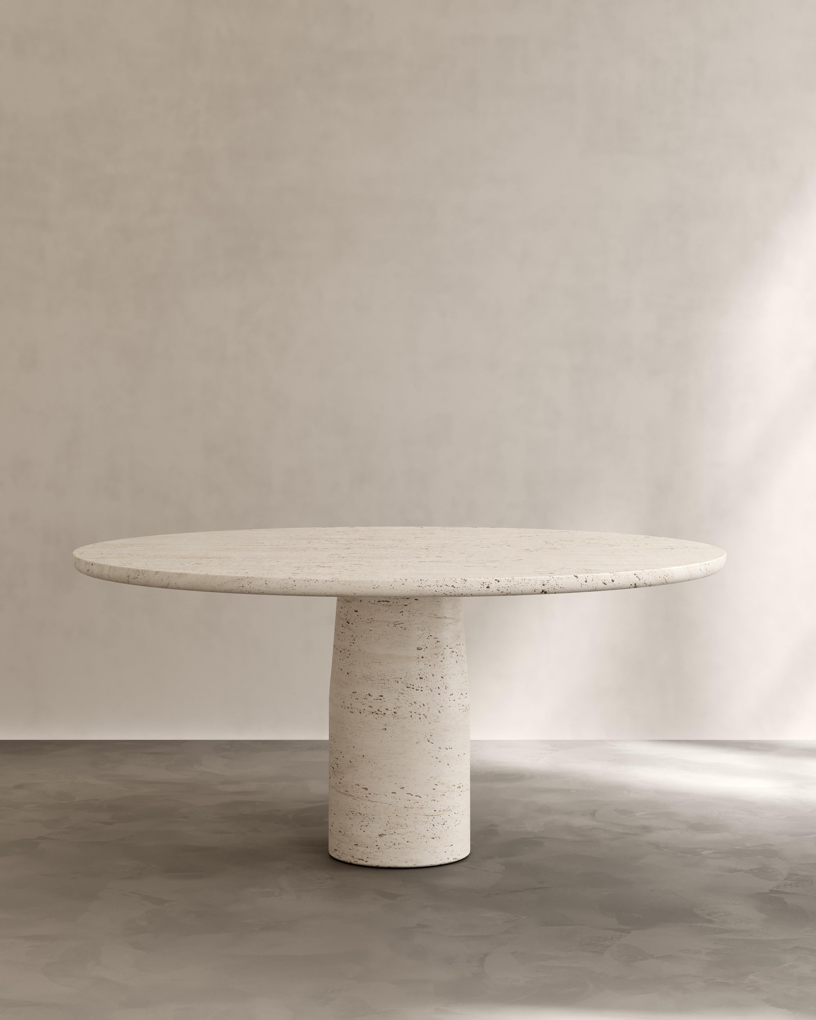 Contemporary Paloma Editions Isola Dining Table III Cippolino Marble For Sale