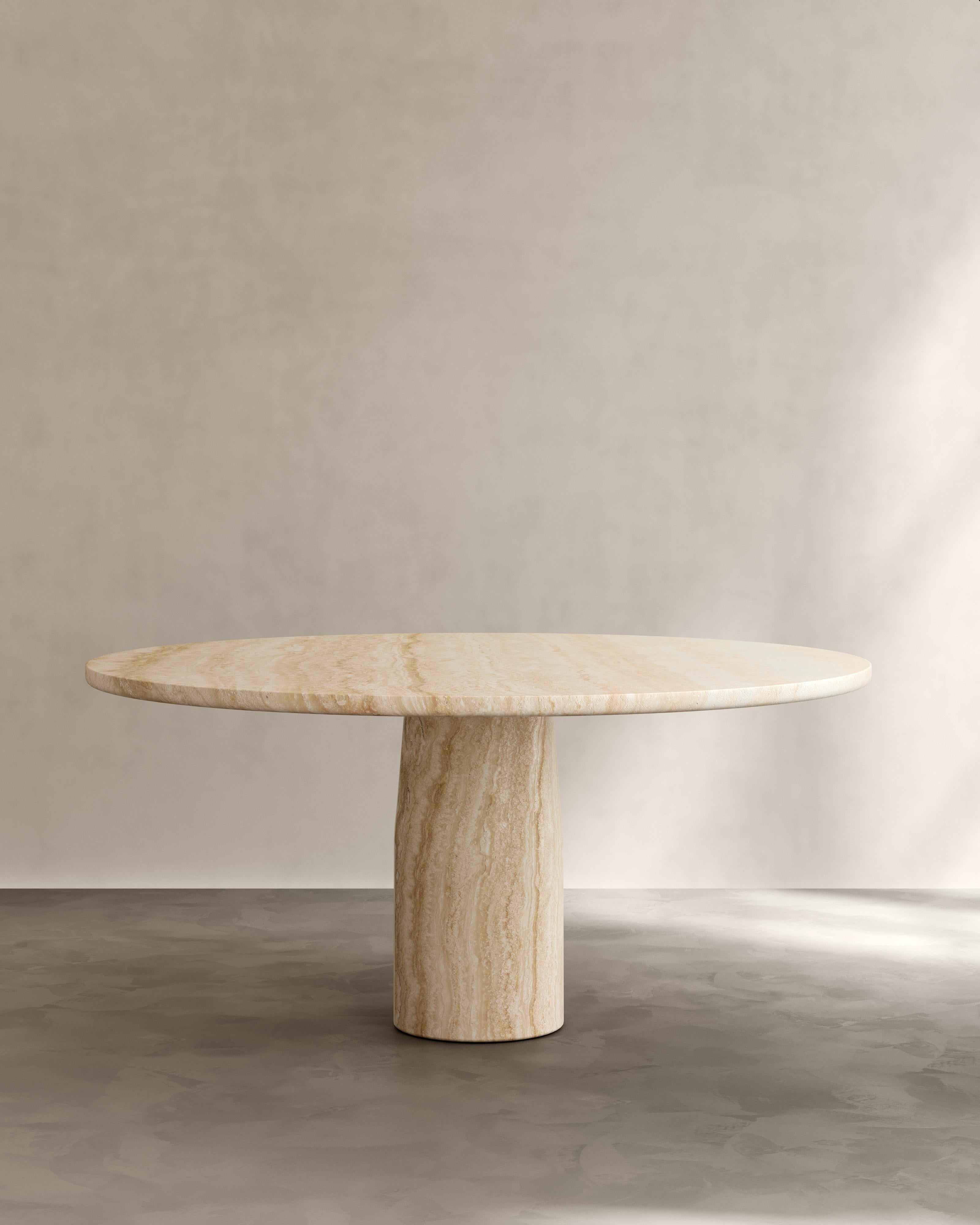 Paloma Editions Isola Dining Table III Cippolino Marble For Sale 1