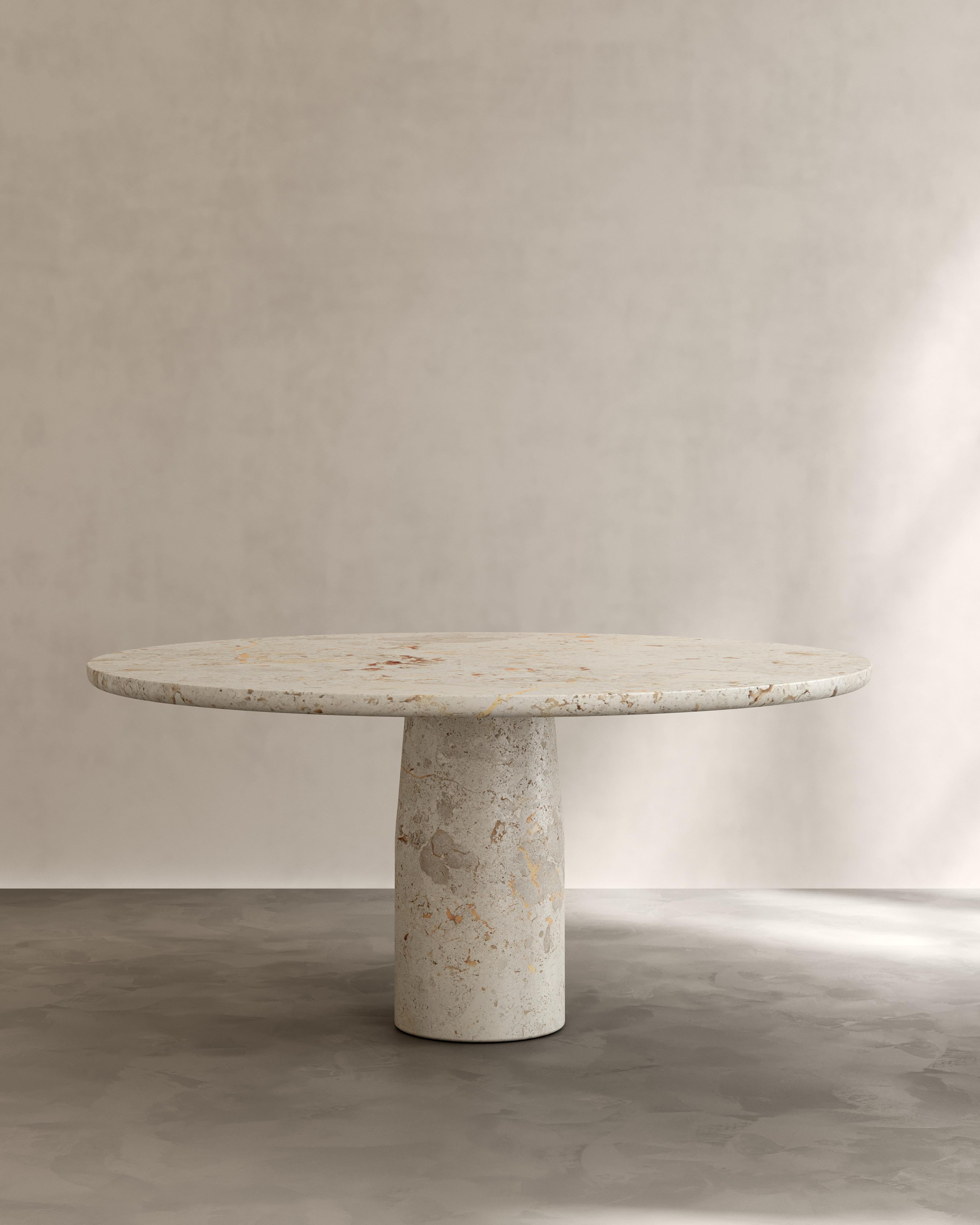 Paloma Editions Isola Dining Table III Cippolino Marble For Sale 2