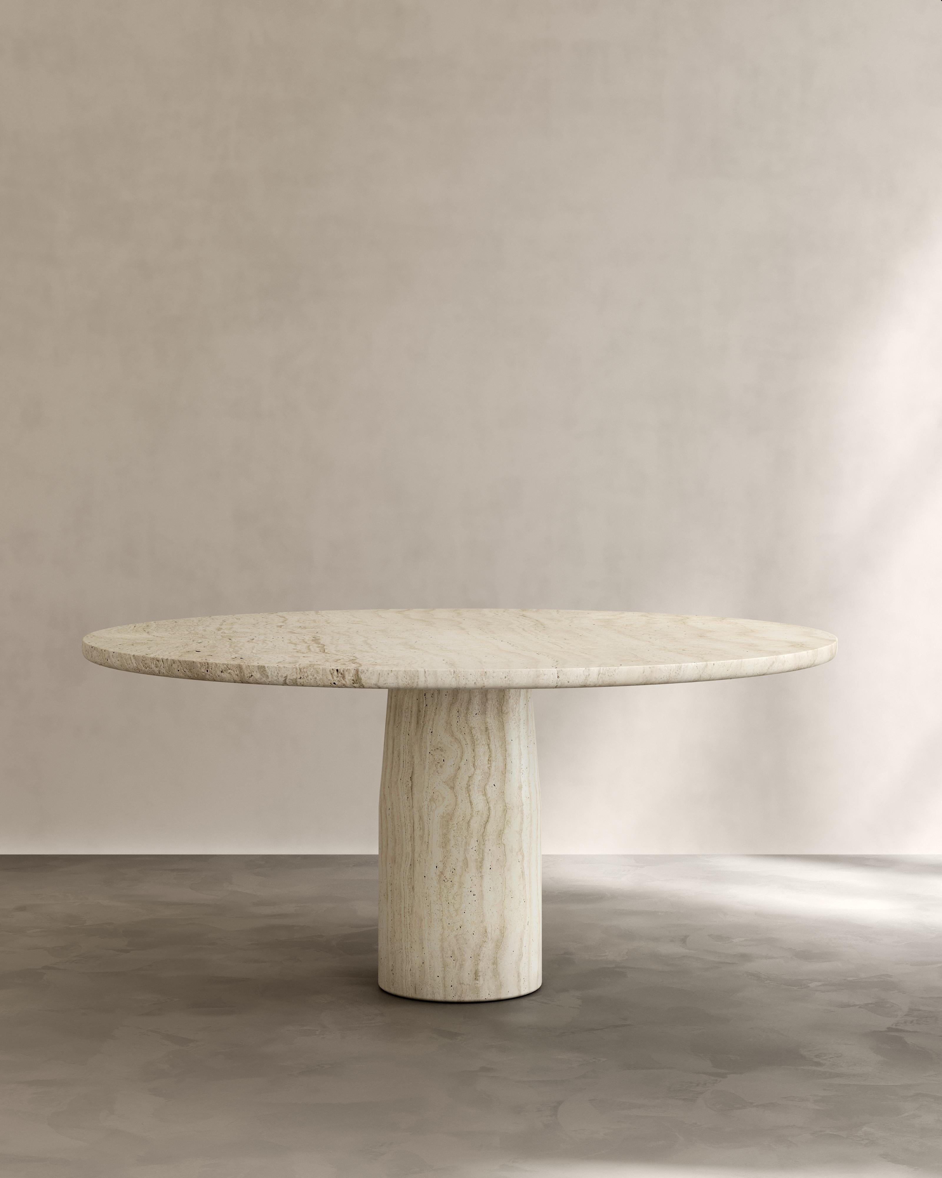 Paloma Editions Isola Dining Table III Cippolino Marble For Sale 3