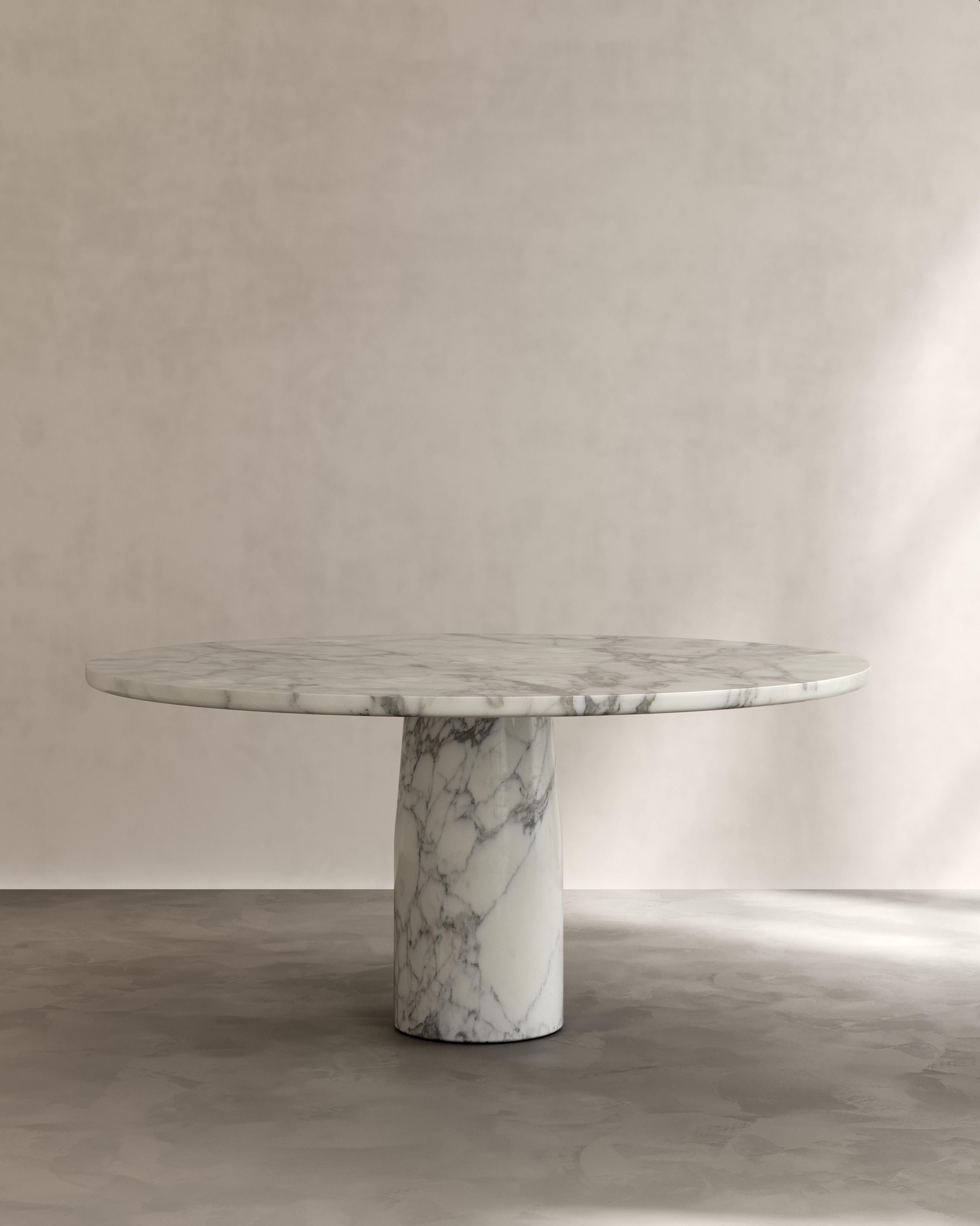 Paloma Editions Isola Dining Table III Cippolino Marble For Sale 4