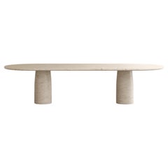 Paloma Editions Isola Tisch IV Bianco Alabastrino Travertin