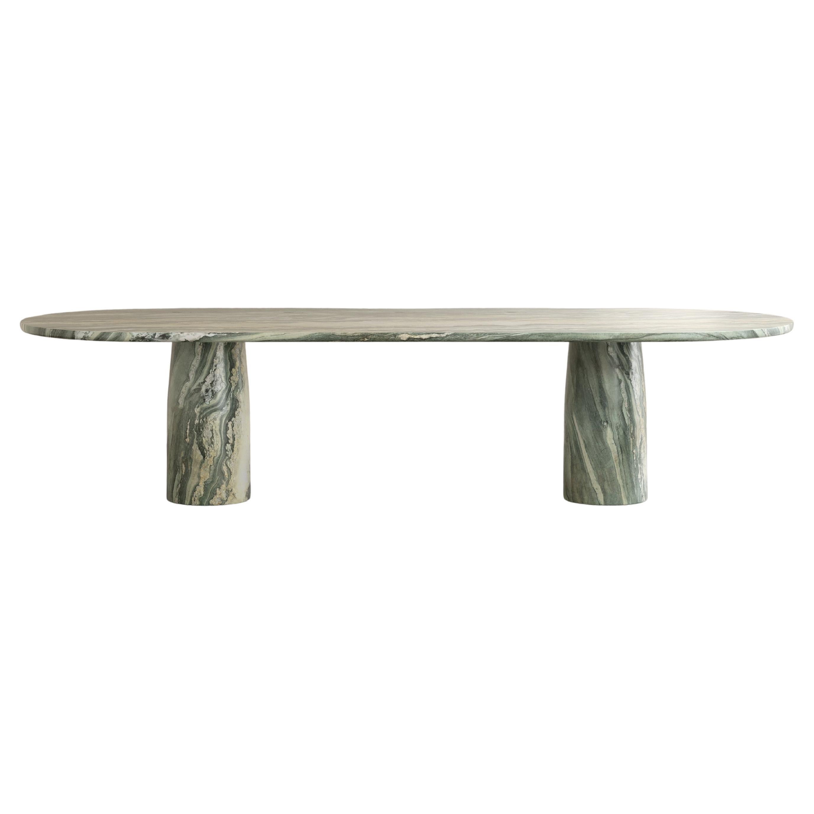 Paloma Editions Isola Table IV Cippolino Marble For Sale