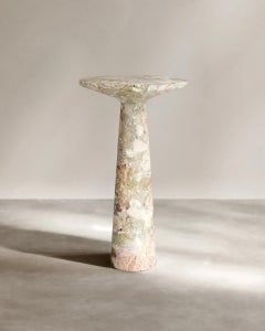 Paloma Editions Jude Pedestal II Verde Breccia Marble