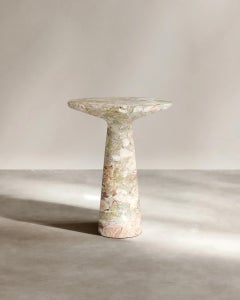 Paloma Editions Jude Pedestal III Verde Breccia Marble