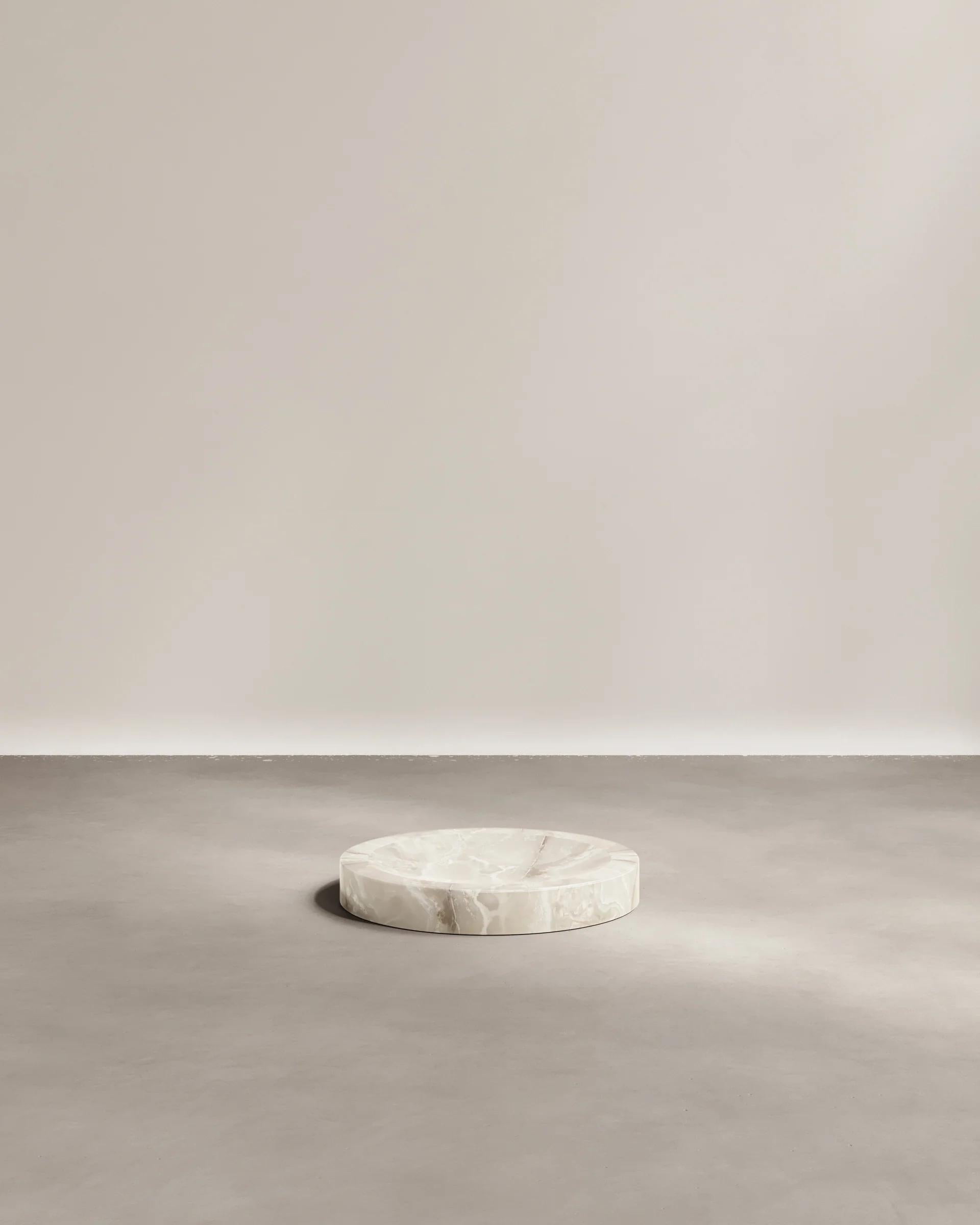 Paloma Editions Centre de table Levitation Onyx miel naturel en vente 3