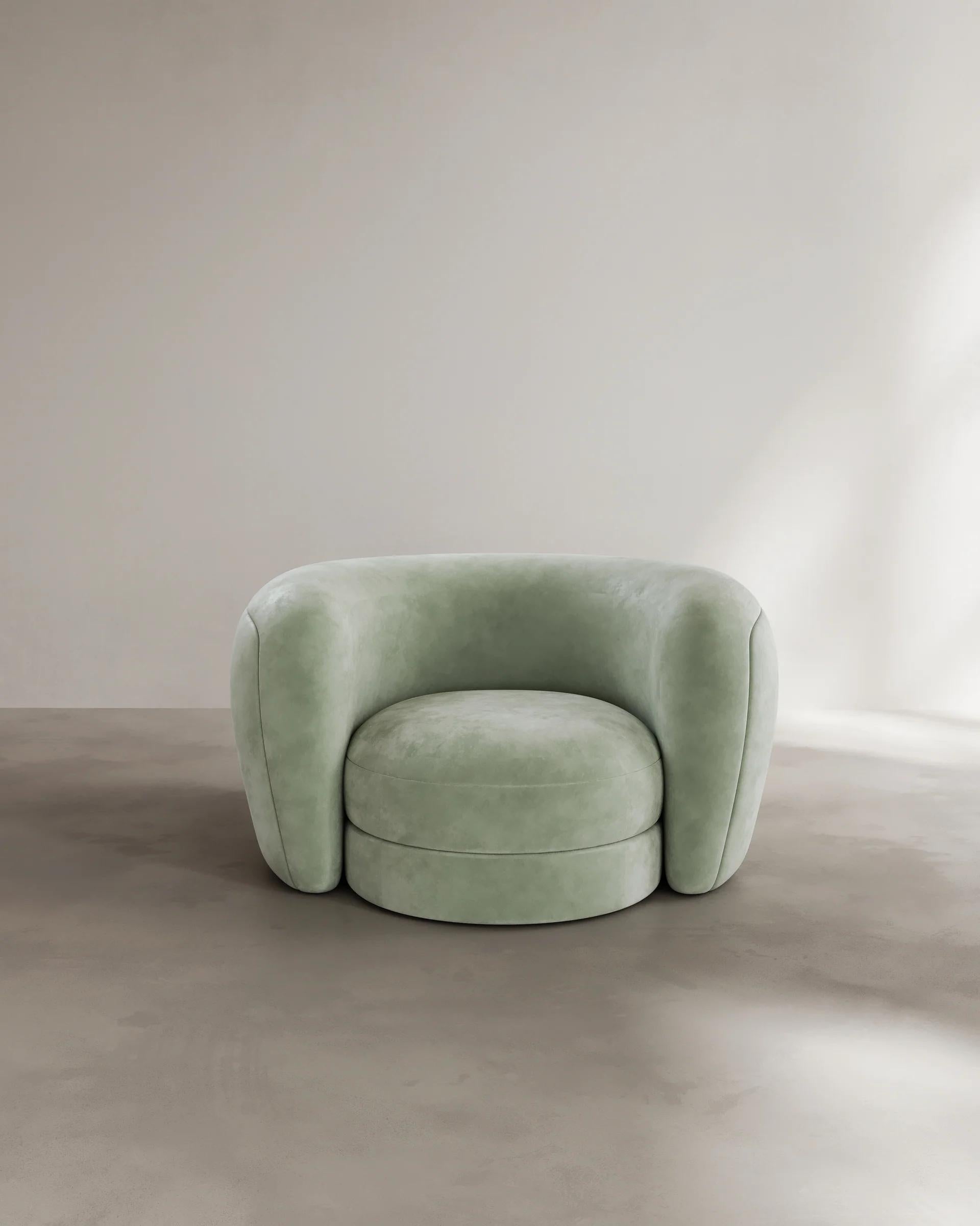 XXIe siècle et contemporain Paloma Editions Palace Armchair Wool Boucle en vente