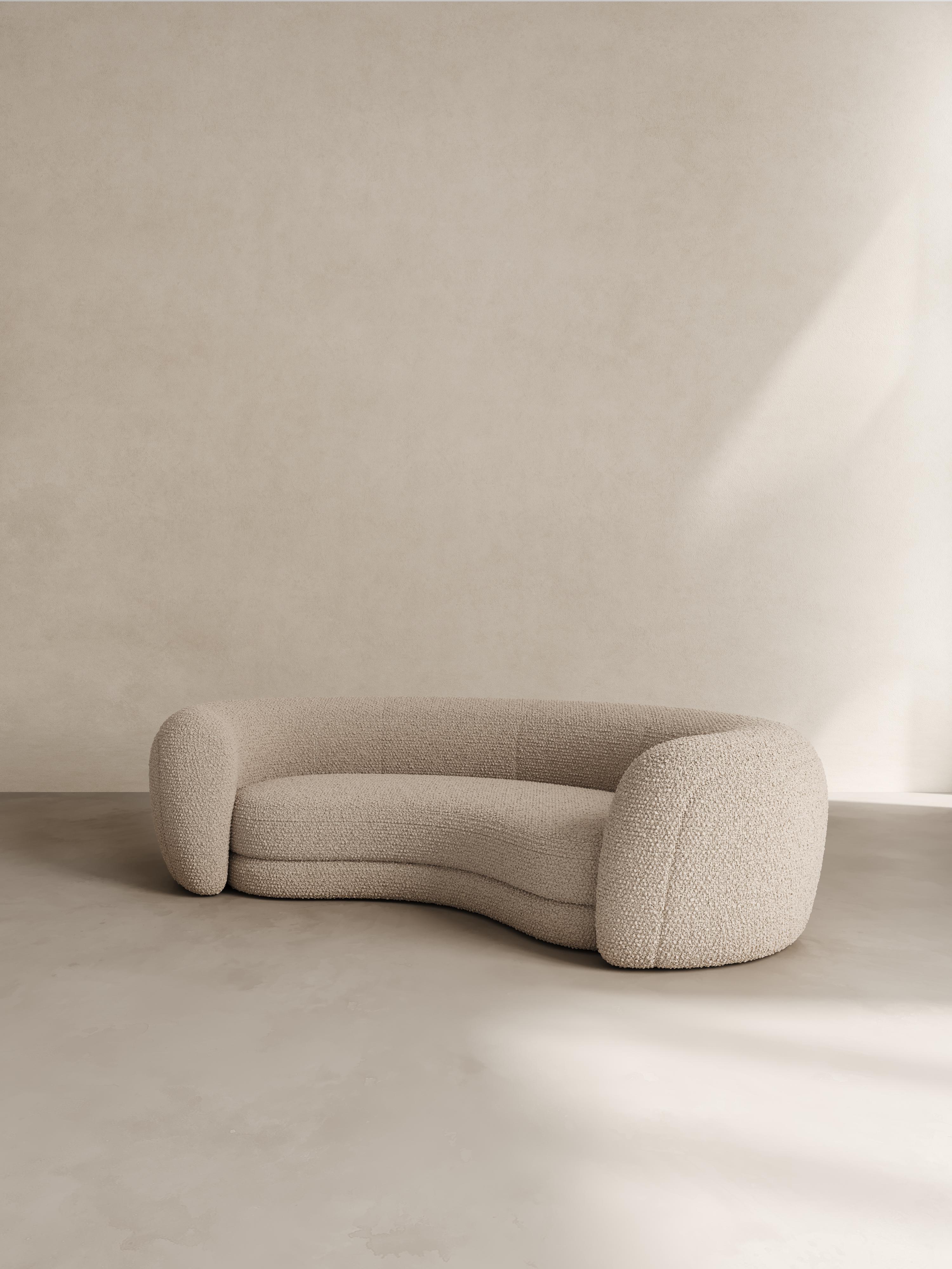 Italian Paloma Editions Palace Sofa II Wool Boucle For Sale