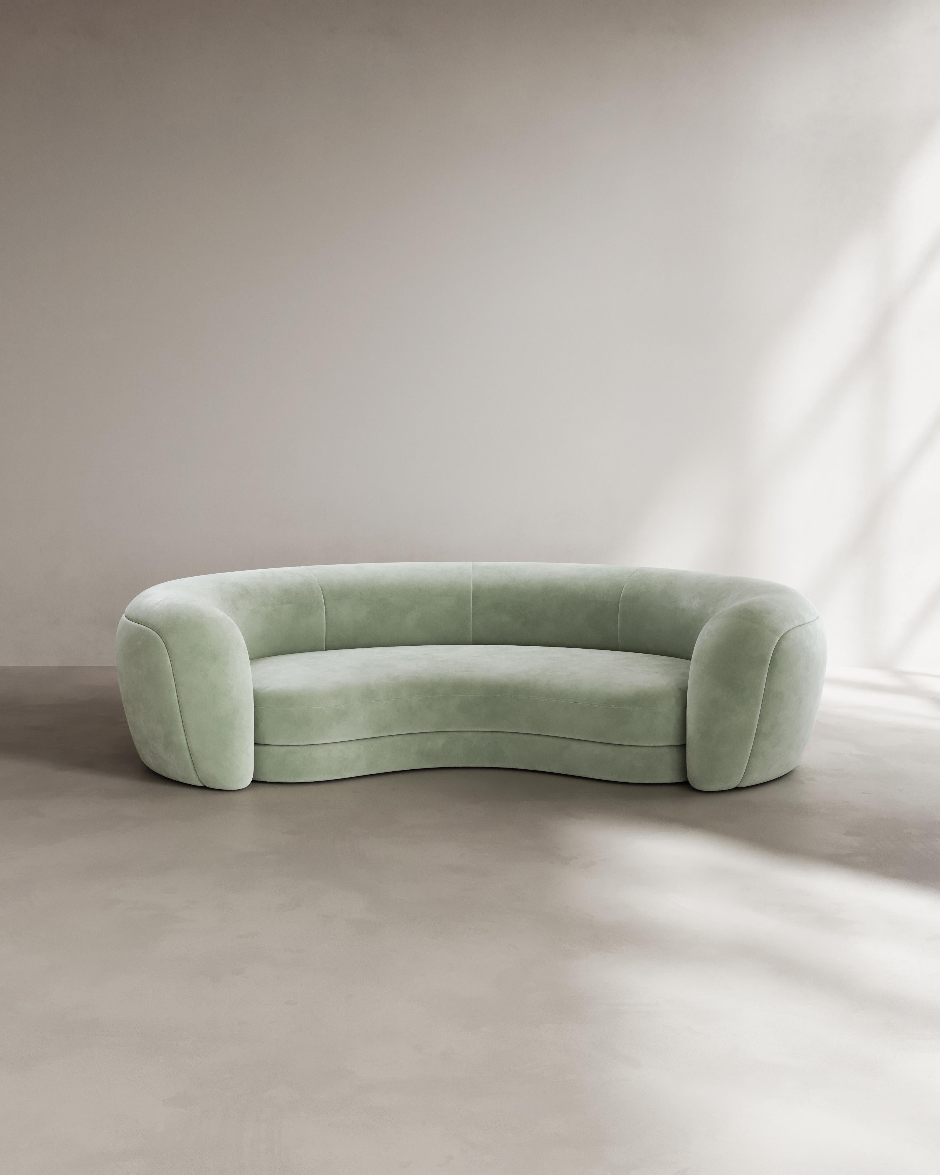 Bouclé Paloma Editions Palace Sofa II Wool Boucle For Sale