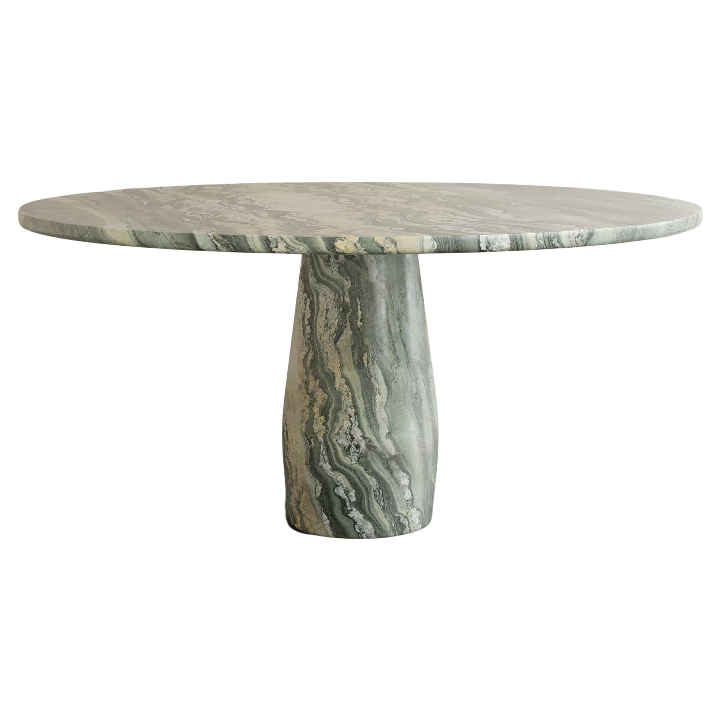 Paloma Editions Raffaella Dining Table III Cippolino Marble For Sale