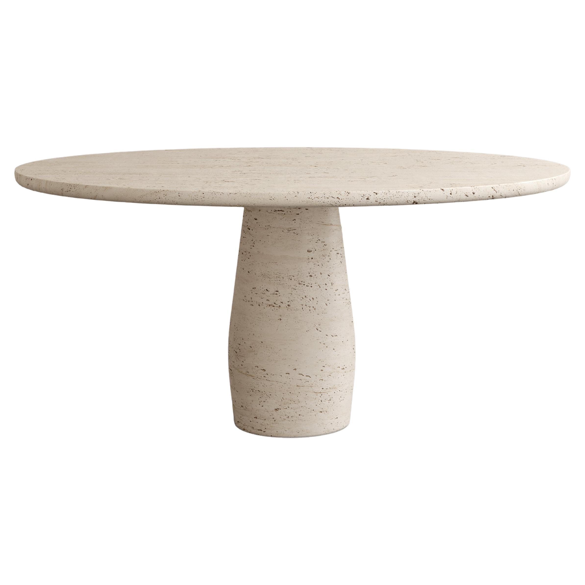 Paloma Editions Raffaella Dining Table III Navona Travertine