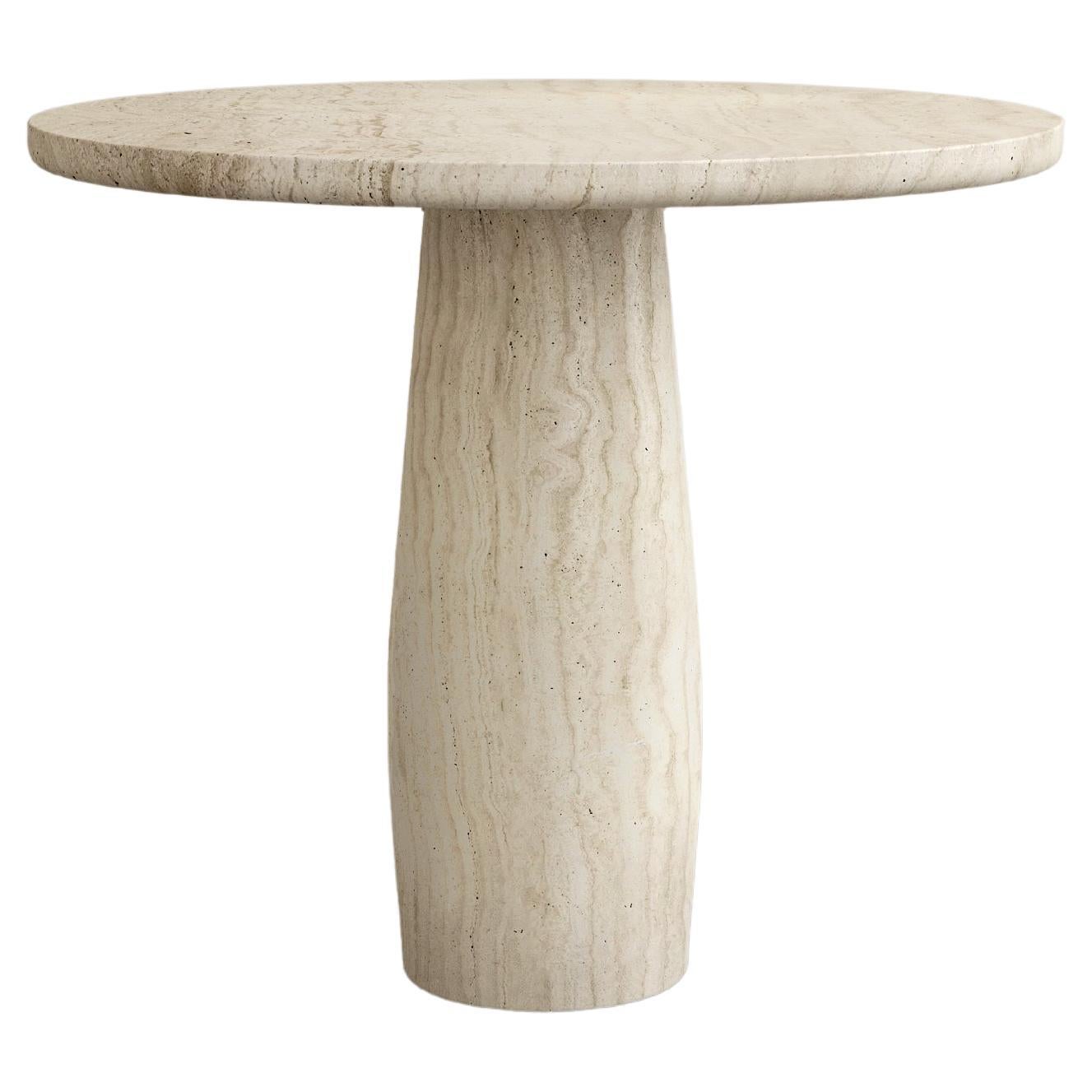 Paloma Editions Raffella Dining Table I Bianco Alabastrino Travertine