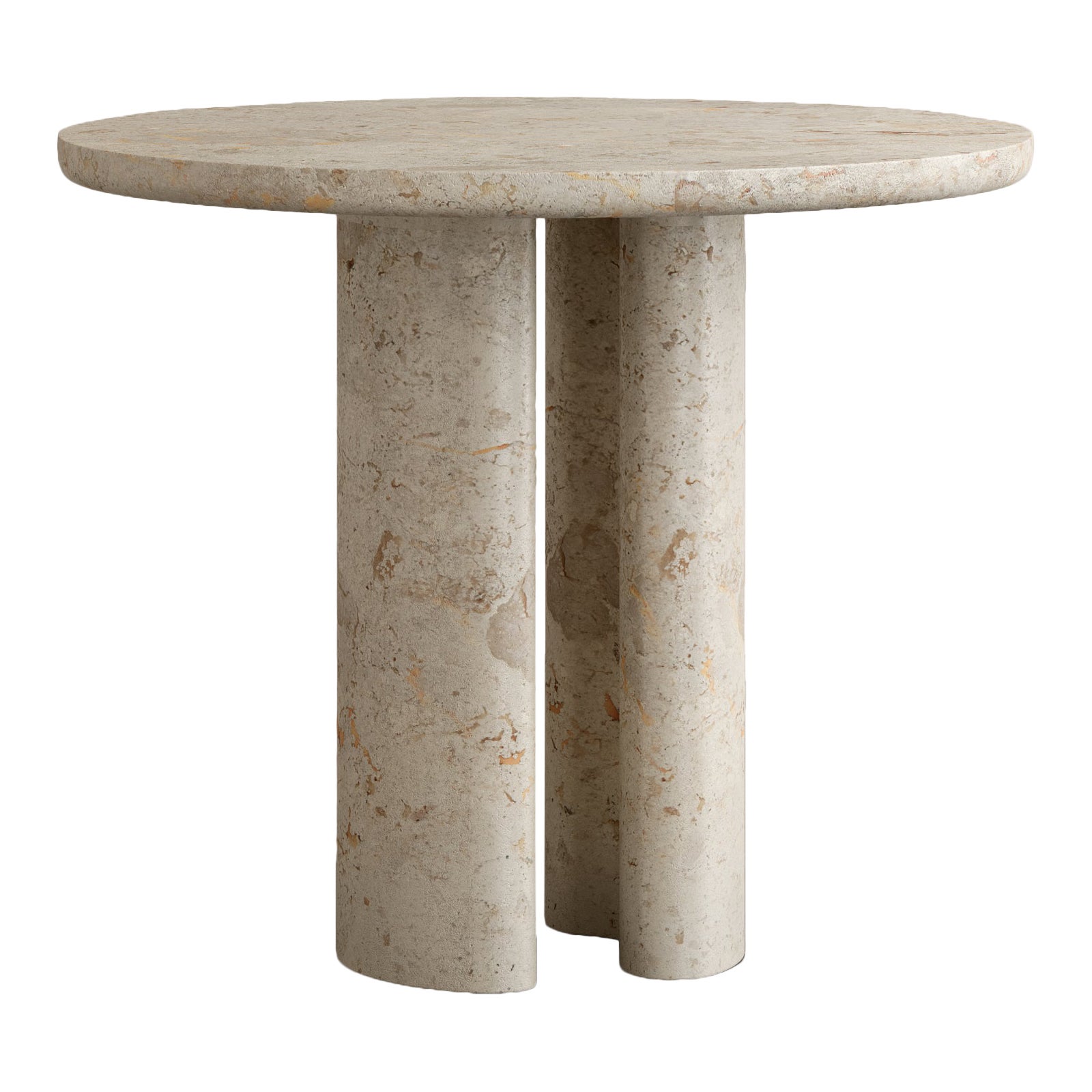 Tavolo da pranzo romano Paloma Editions I Cappuccino Limestone