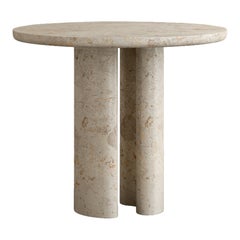 Tavolo da pranzo romano Paloma Editions I Cappuccino Limestone