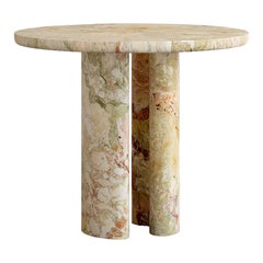 Mesa de comedor romana Paloma Editions I Mármol Verde Breccia